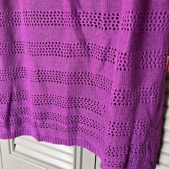 NWT Mossimo Supply Co - Purple Knitted Tank - Large - Picture 3 of 9